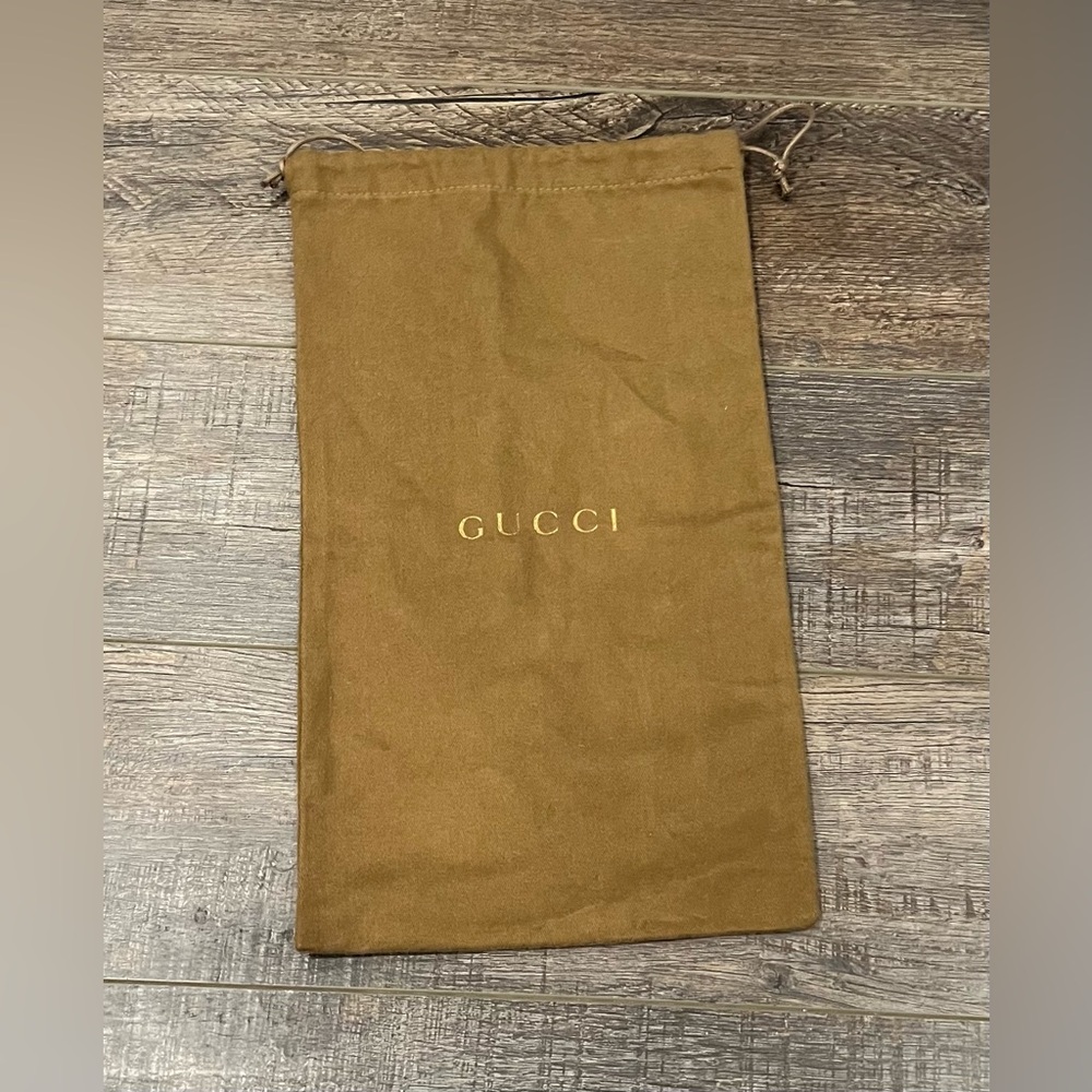 Gucci Brown Drawstring Dust Bag